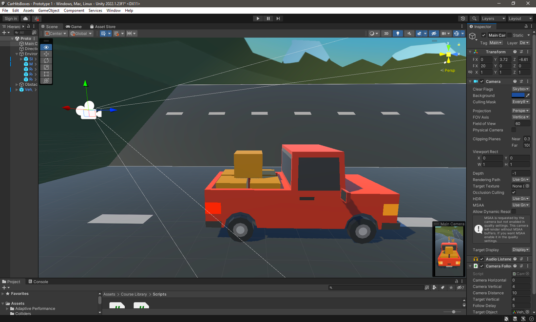 Objektverfolgung mit Kamera in Unity 3D